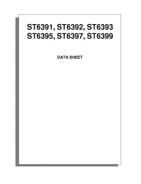 Datasheet  ST6397