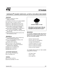 Datasheet  STA450A