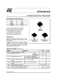 Datasheet  STPS340
