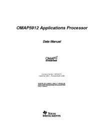 Datasheet  OMAP5912