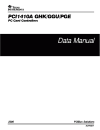 Datasheet  PCI1410A
