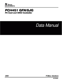 Datasheet  PCI4451