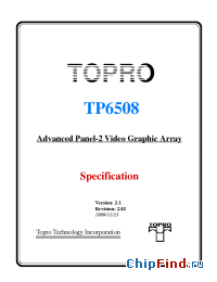 Datasheet  TP6508
