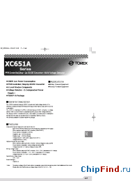 Datasheet  XC651A