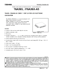 Datasheet  JT6A36X-AS