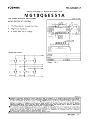 Datasheet  MG10Q6ES51A