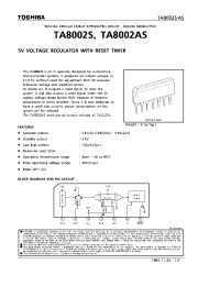 Datasheet  TA8002S