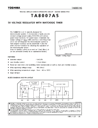 Datasheet  TA8007AS