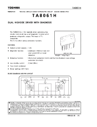 Datasheet  TA8061H