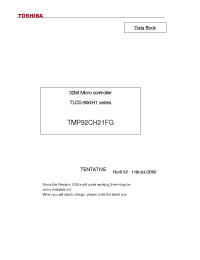 Datasheet  TMP92CH21FG