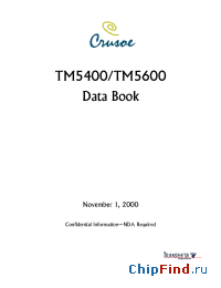 Datasheet  TM5400