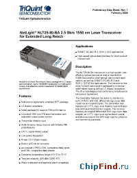 Datasheet  NLT25-80-BA