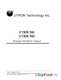 Datasheet  UT85C501