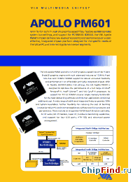 Datasheet  APOLLO PM601