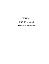 Datasheet  W81281