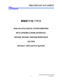 Datasheet  WMS7110