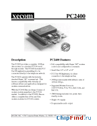 Datasheet  PC2400