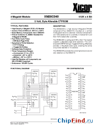 Datasheet  XM28C040