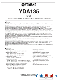 Datasheet  YDA135