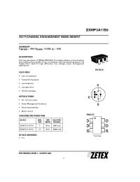 Datasheet  ZXMP3A17E6