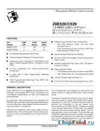 Datasheet  Z8C520