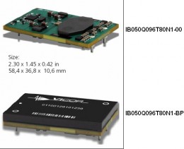 Компания «ЭФО», официальный дистрибьютор продукции Vicor, представляет baseplate версию IBC-конвертера IB050Q096T80N1