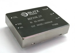 Новые DC-DC преобразователи Blitz-рower мощностью 30 Вт с диапазоном входных напряжений 4:1