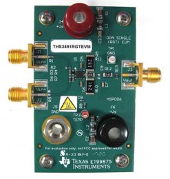 Оценочный модуль THS3491RGTEVM компании Texas Instruments