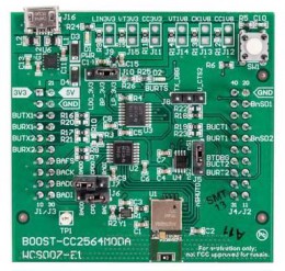 Плата расширения с двухрежимным модулем Bluetooth® CC2564 с интегрированной антенной