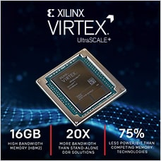 16 Гбайт памяти HBM в ПЛИС Virtex® UltraScale+™ от Xilinx