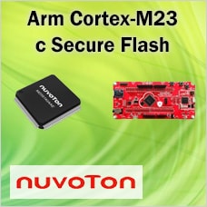 Микроконтроллеры на Arm Cortex-M23 с безопасным хранением данных от Nuvoton